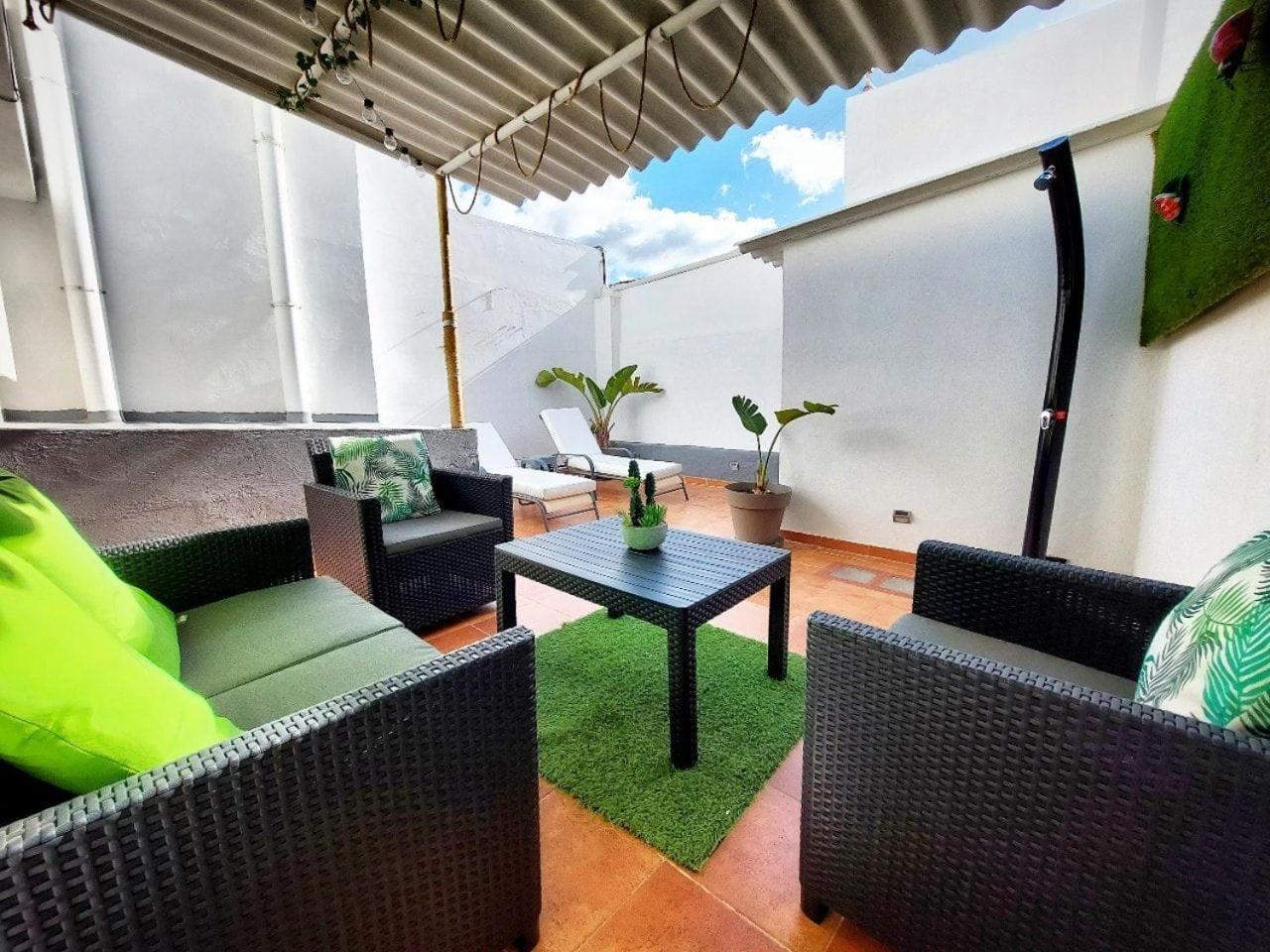 Casa Bimba Agaete Con Terraza Y Ducha Exterior Apartamento Exterior foto