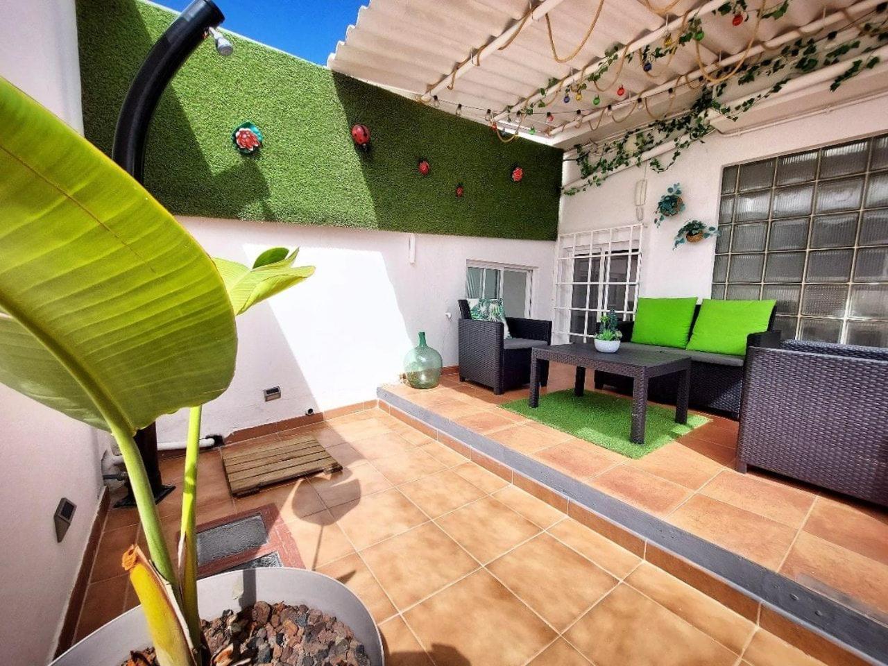 Casa Bimba Agaete Con Terraza Y Ducha Exterior Apartamento Exterior foto