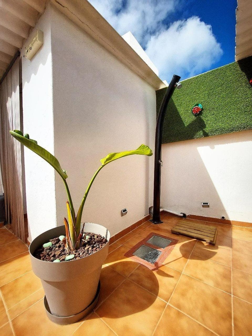 Casa Bimba Agaete Con Terraza Y Ducha Exterior Apartamento Exterior foto
